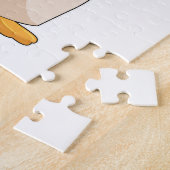 ペンギンのペイ絵を描ンとブラシ&カラー ジグソーパズル (側面)