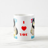 ペンギンのマグ コーヒーマグカップ (中央)