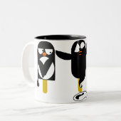 ペンギンのマグ ツートーンマグカップ (正面左)
