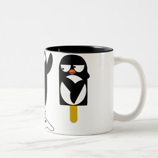 ペンギンのマグ ツートーンマグカップ (右)
