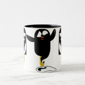 ペンギンのマグ ツートーンマグカップ (中央)