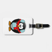 ペンギンのラゲッジタグをフリーズ ラゲッジタグ (正面横)