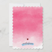 ペンギンのラブカード (裏面)