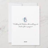 ペンギンのラブカード シーズンカード (裏面)