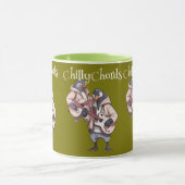 ペンギンのロッカーズ:雪の中で群がる マグカップ (中央)