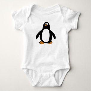 ペンギンの乳児の服装 ベビーボディスーツ