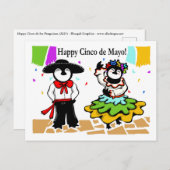 ペンギンの五月祭 シーズンポストカード (正面/裏面)