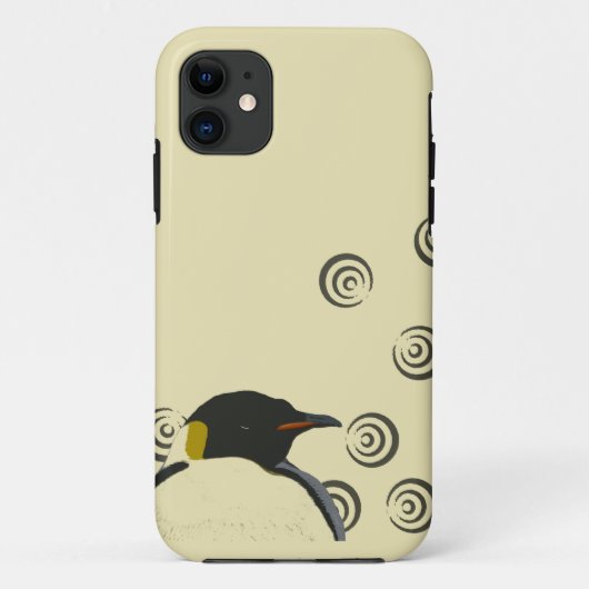 ペンギンの例 Case-Mate iPhoneケース (裏面)