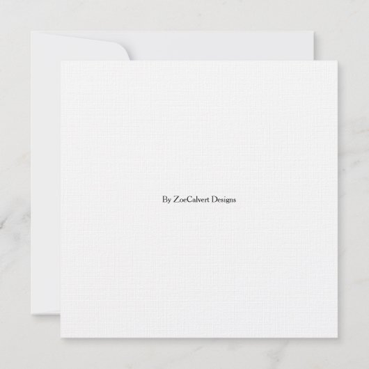 ペンギンの保存日結婚付（カスタマイズ可能） セーブザデート (裏面)