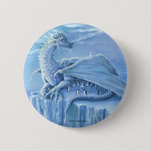 ペンギンの保護装置ボタン 缶バッジ (正面)