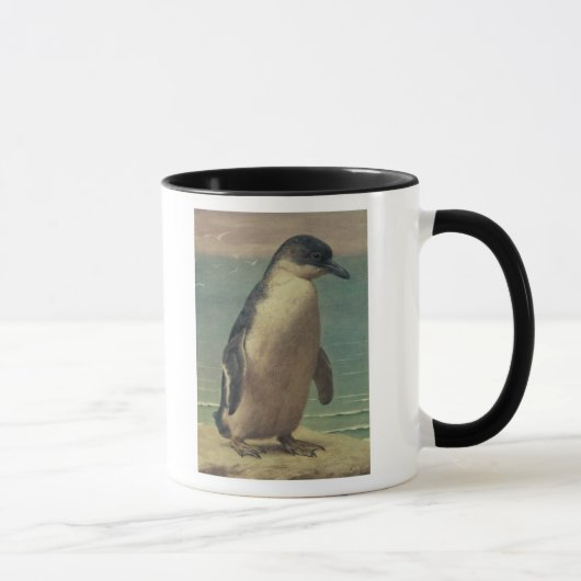 ペンギンの勉強 マグカップ (右)