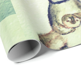 ペンギンの包装紙 ラッピングペーパー