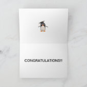 ペンギンの卒業生 カード (内部)