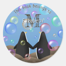 ペンギンの友人とバブルの子供用ブック