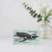 ペンギンの名刺 名刺 (スタンド正面)