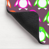 ペンギンの壁紙 マウスパッド (コーナー)