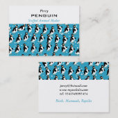 ペンギンの壁紙 名刺 (正面/裏面)