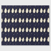 ペンギンの夜 ラッピングペーパー (フラット)