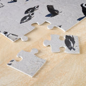 ペンギンの大きい石のビーチ|南アフリカ共和国 ジグソーパズル (側面)