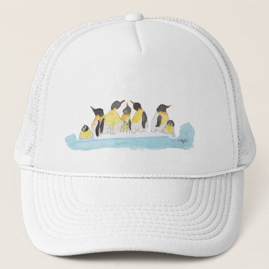 ペンギンの家族 キャップ (正面)