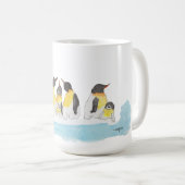 ペンギンの家族 コーヒーマグカップ (正面右)