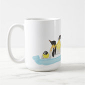 ペンギンの家族 コーヒーマグカップ (左)