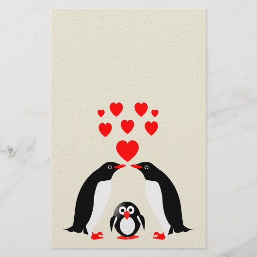 ペンギンの家族 チラシ (正面)