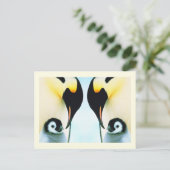 ペンギンの家鳥 ポストカード (スタンド正面)