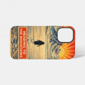 ペンギンの山  iPhoneケース (裏面横)