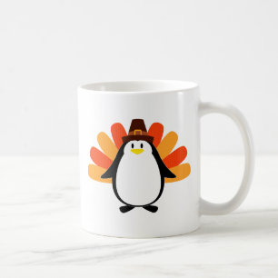 ペンギンの巡礼者のトルコのマッシュ コーヒーマグカップ