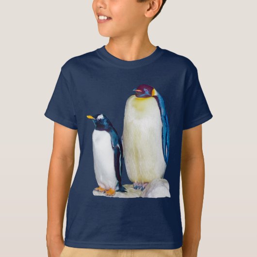 ペンギンの引くこと Tシャツ (正面)