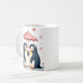 ペンギンの恋 コーヒーマグカップ (正面左)