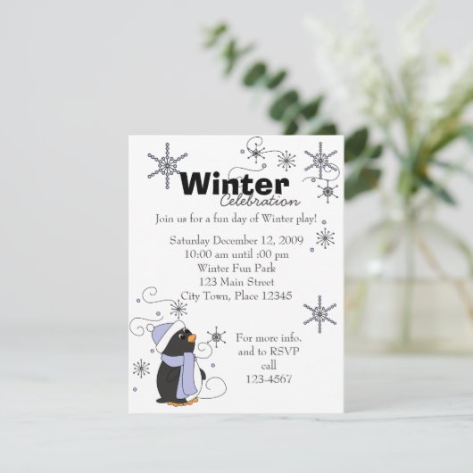 ペンギンの感嘆 招待状 (スタンド正面)