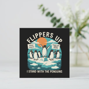 ペンギンの抵抗を受けて立つフリッパーズおもしろい 招待状