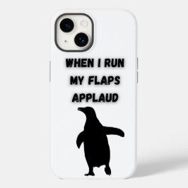 ペンギンの拍手は場違いで恥ずかしい Case-Mate iPhone 14ケース