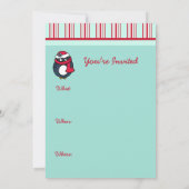 ペンギンの招待状 招待状 (裏面)