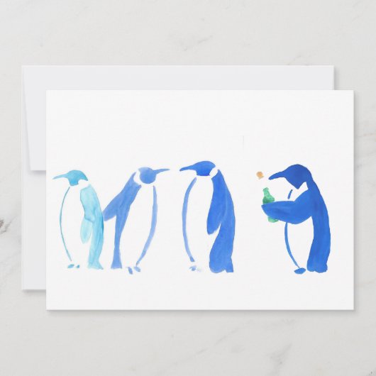 ペンギンの招待状 招待状 (正面)