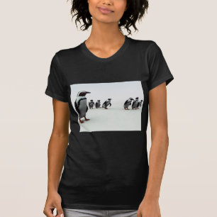 ペンギンの整列 Tシャツ