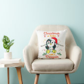 ペンギンの方がクリスマスだ クッション (椅子)