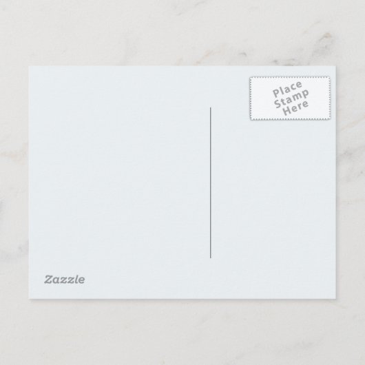 ペンギンの日付を保存ウェディングシャワー招待状 案内ポストカード (裏面)