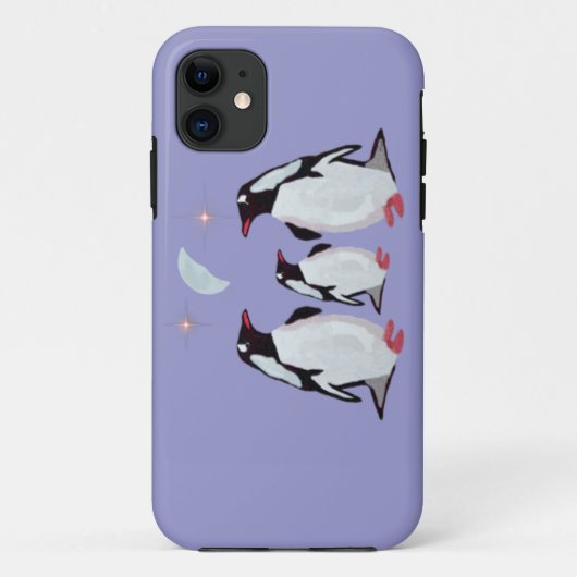 ペンギンの月のIPhone 5の場合 Case-Mate iPhoneケース (裏面)