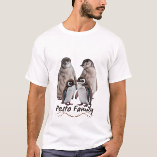 ペンギンの有名な鳥に家族のエッセンチアを持つ人 Tシャツ