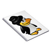 ペンギンの服を着た ノートブック (右側)