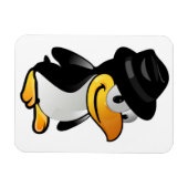 ペンギンの服を着た マグネット (横)