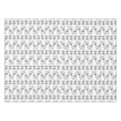 ペンギンの氷山のパーティーのテーブルクロス テーブルクロス (正面(横))