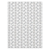 ペンギンの氷山のパーティーのテーブルクロス テーブルクロス (正面)