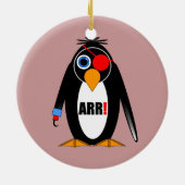 ペンギンの海賊 セラミックオーナメント (裏面)