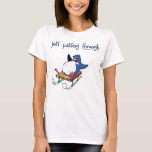 ペンギンの滑走 Tシャツ