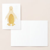 ペンギンの漫画 箔カード (ディスプレー)