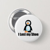 ペンギンの無くなった靴のコピー 缶バッジ (正面&裏面)